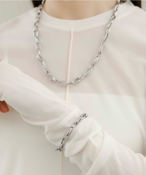 ネックレス 「金属アレルギー対応ノットアレプラス」ノットアレプラスネックレス「NOP0158」 レディース メンズの画像