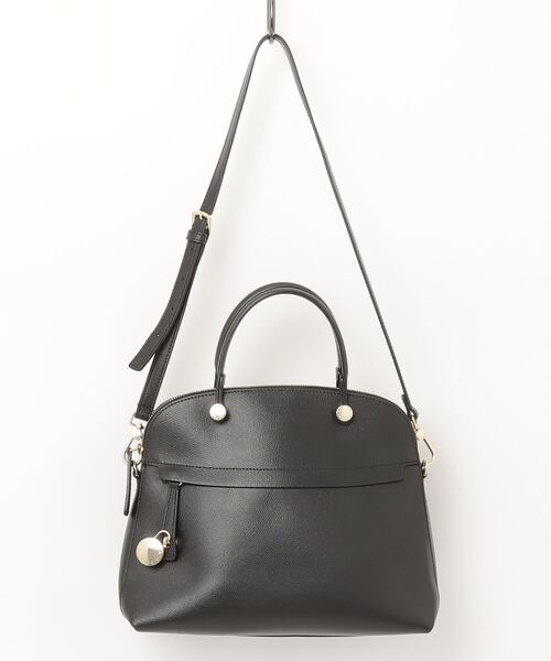 FURLA（フルラ） 2WAYバッグ - ブラック レディース : ZOZOTOWN Yahoo