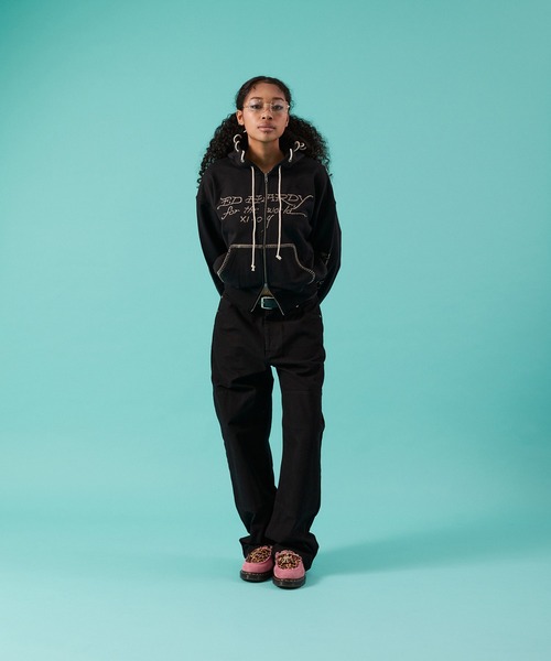 FTW パーカー ED HARDY×FTW ZIP HOODIE レディース メンズ : ZOZOTOWN