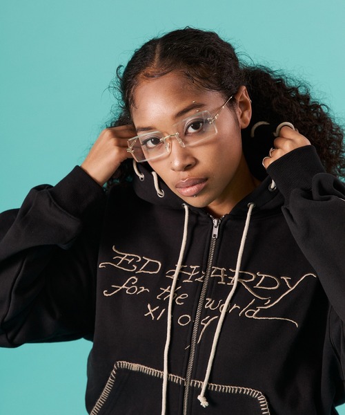 FTW パーカー ED HARDY×FTW ZIP HOODIE レディース メンズ : ZOZOTOWN