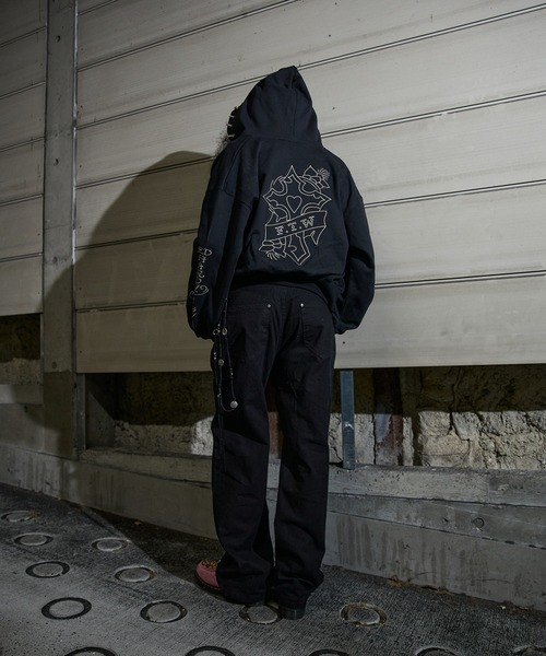 FTW パーカー ED HARDY×FTW ZIP HOODIE レディース メンズ : ZOZOTOWN