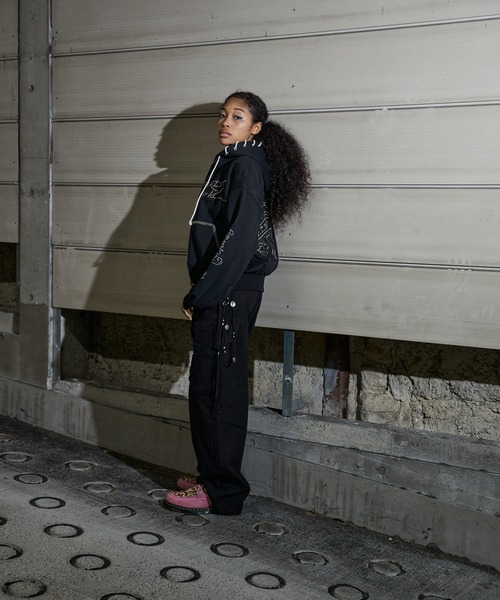 FTW パーカー ED HARDY×FTW ZIP HOODIE レディース メンズ : ZOZOTOWN