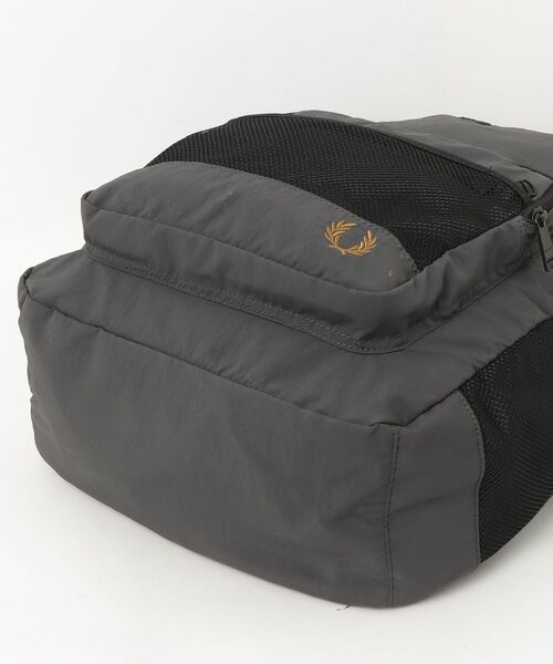 「FRED PERRY」 リュック ONE SIZE チャコールグレー メンズ