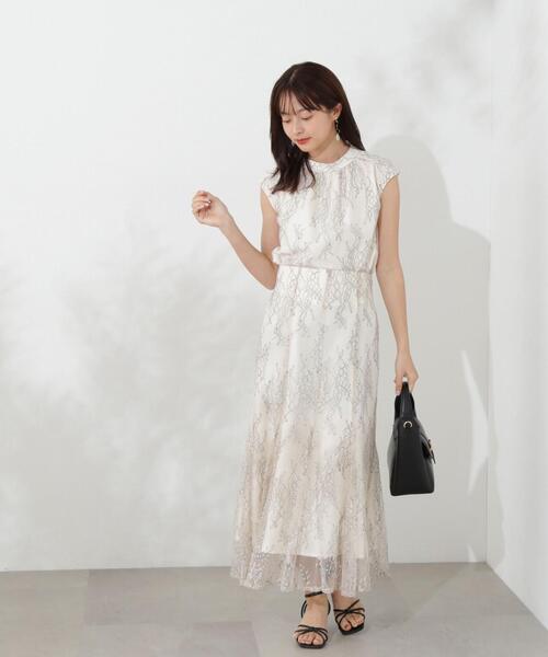 「PROPORTION BODY DRESSING」 ロングスカート MEDIUM グレー レディース