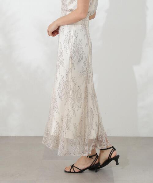 「PROPORTION BODY DRESSING」 ロングスカート MEDIUM グレー レディース