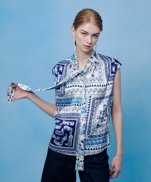 LOULOU WILLOUGHBY（ルルウィルビー） ブラウス シャツ WEB 一部店舗