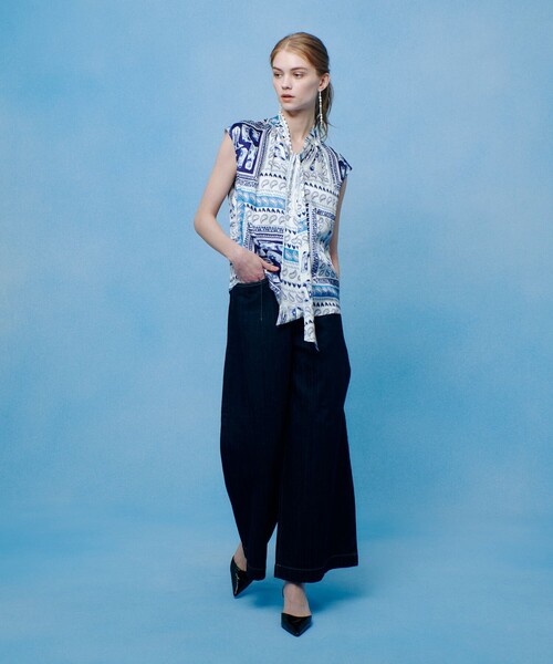 LOULOU WILLOUGHBY（ルルウィルビー） ブラウス シャツ WEB 一部店舗