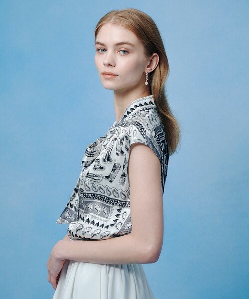 LOULOU WILLOUGHBY（ルルウィルビー） ブラウス シャツ WEB 一部店舗