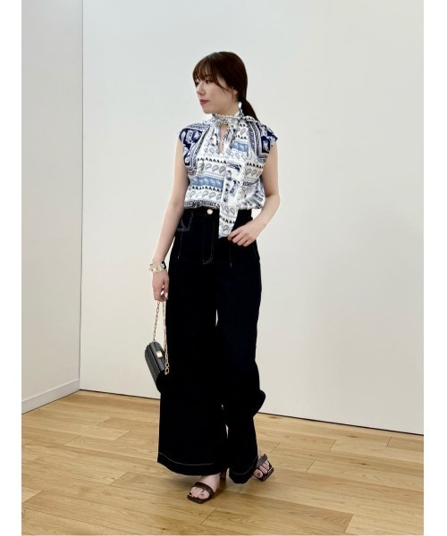 LOULOU WILLOUGHBY（ルルウィルビー） ブラウス シャツ WEB 一部店舗