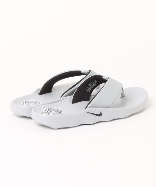 Nike カジュアルサンダル グレー/ホワイト 27cm NIKE（ナイキ） サンダル 「NIKE」Marina メンズ : ZOZOTOWN