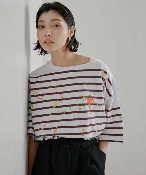 「MONT KEMMEL」 半袖Tシャツ FREE ホワイト レディース_画像2