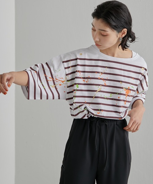 「MONT KEMMEL」 半袖Tシャツ FREE ホワイト レディース_画像8