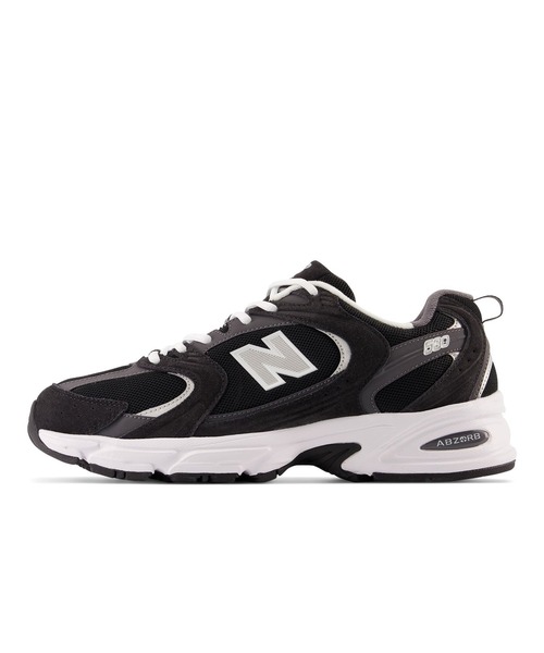 「EU，US NEW BALANCE」 ローカットスニーカー 24 ブラック レディース_画像3