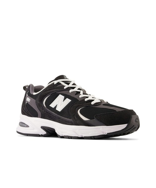 「EU，US NEW BALANCE」 ローカットスニーカー 24 ブラック レディース_画像5