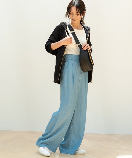 「BARNYARDSTORM」 ジップアップパーカー 0 ブラック レディース_画像2
