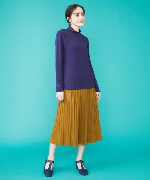 「Jocomomola」 長袖カットソー 40 アイボリー レディース_画像4