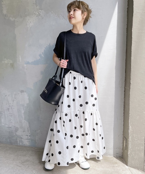 「Spick & Span」 半袖Tシャツ FREE ホワイト レディース_画像7