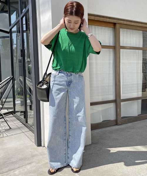 「Spick & Span」 半袖Tシャツ FREE ホワイト レディース_画像8