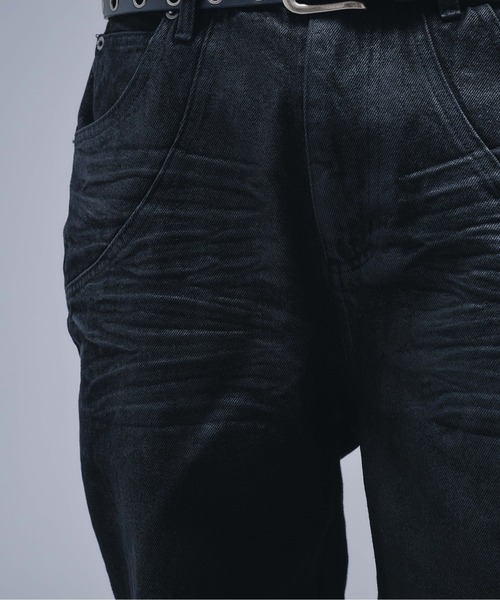 ANDER HUNK ジーンズ 13oz Wax Coated Wide Flare Denim / 13オンス