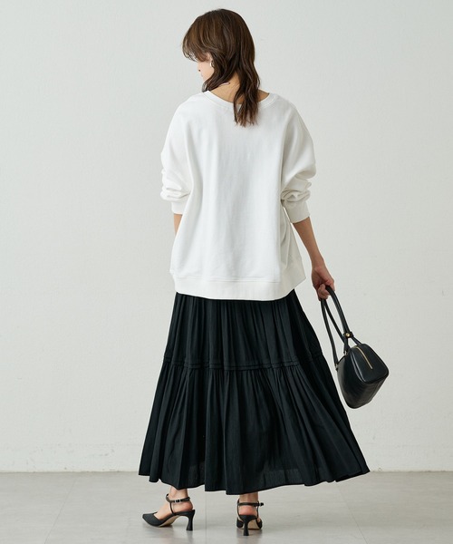 「LOUNGEDRESS」 キャミソールワンピース X-SMALL ブラック レディース_画像8