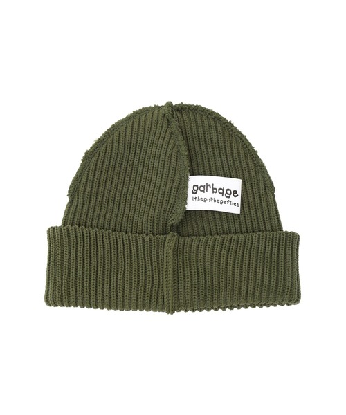 帽子 SARCASIC beanie styles（スタイルス） ニット帽 ニットキャップ GARBAGE INSIDE OUT