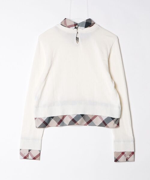 「BLUE LABEL CRESTBRIDGE」 長袖シャツ 38 ベージュ レディース_画像2