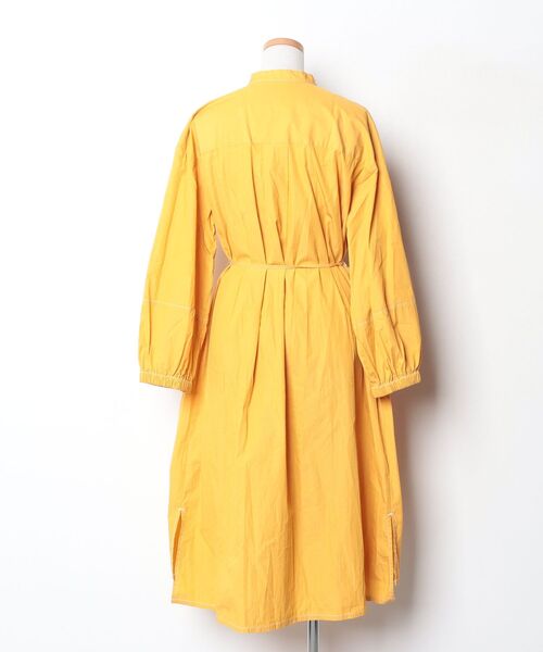 「chambre de charme」 長袖ワンピース FREE イエロー レディース_画像2