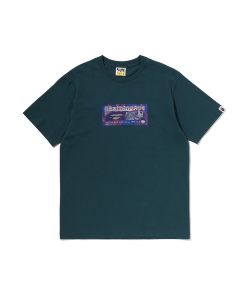 A BATHING APE（アベイシングエイプ） tシャツ HANDPRINT LOGO TEE