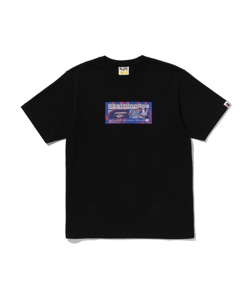 A BATHING APE（アベイシングエイプ） tシャツ HANDPRINT LOGO TEE