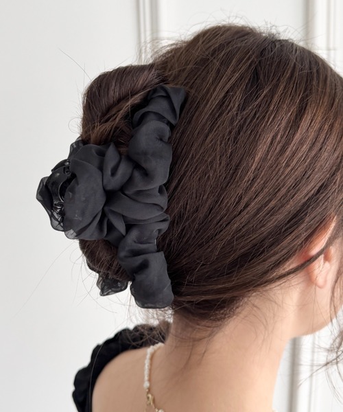 ヘアクリップ シアーシュシュクリップ | sowang | 02