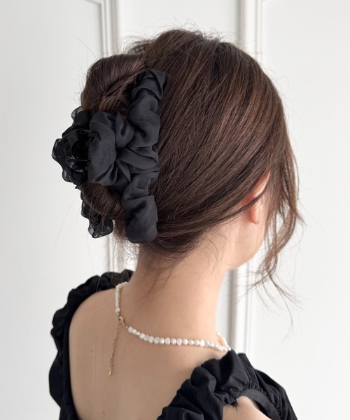 ヘアクリップ シアーシュシュクリップ | sowang | 13