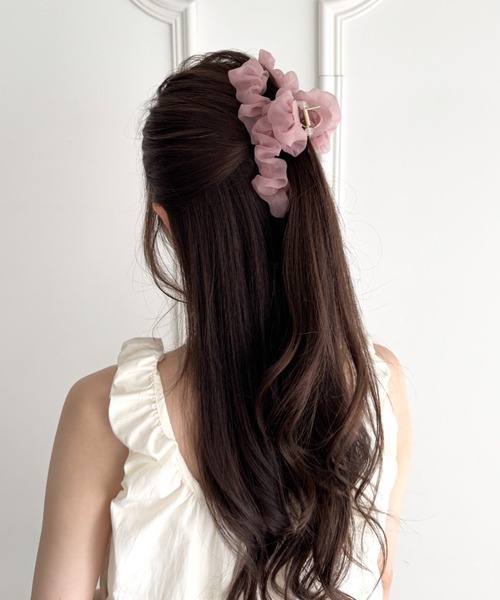 ヘアクリップ シアーシュシュクリップ | sowang | 21