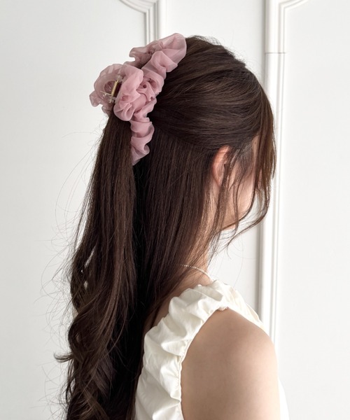 ヘアクリップ シアーシュシュクリップ | sowang | 20