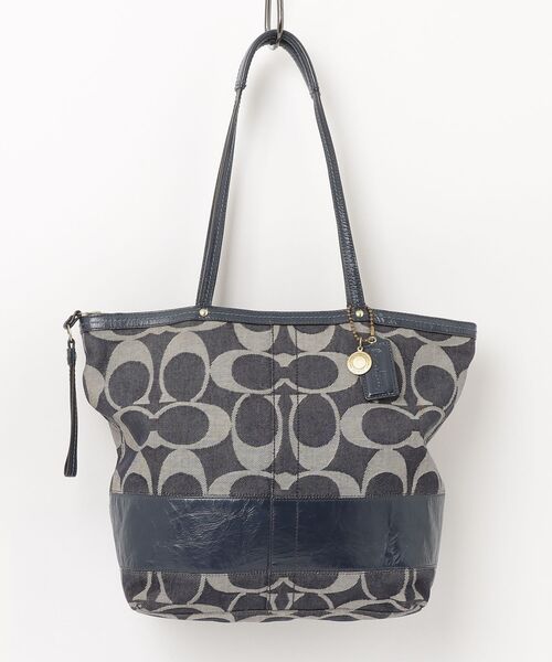 COACH（コーチ） トートバッグ - ネイビー レディース : ZOZOTOWN