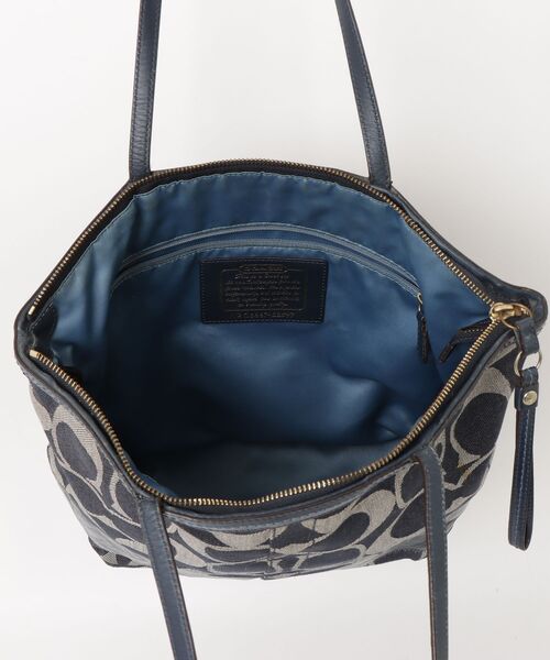 COACH（コーチ） トートバッグ - ネイビー レディース : ZOZOTOWN