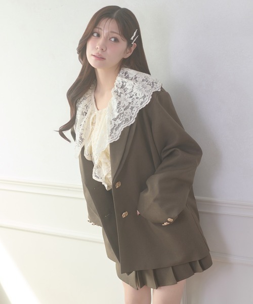 「Ambre Neige」 長袖チュニック FREE アイボリー レディース_画像7