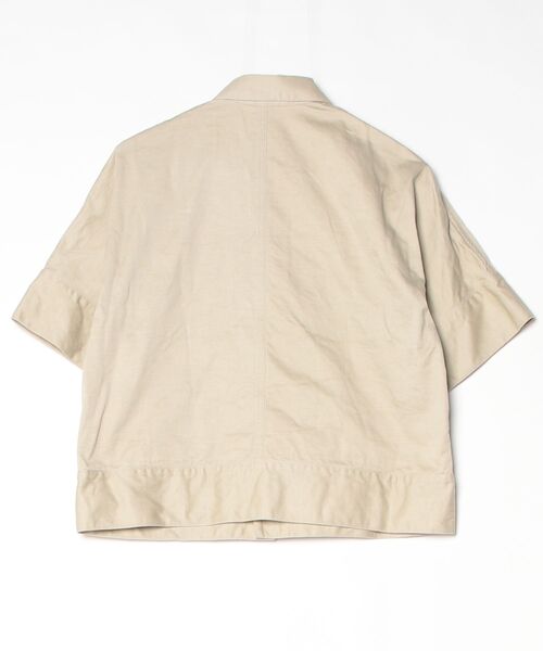 AURALEE（オーラリー） WASHED FINX LIGHT CHINO HALF SLEEVED SHIRTS