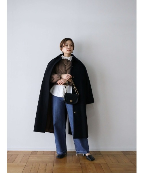 「Katrin TOKYO」 ブーツカットデニムパンツ - ブラウン レディース_画像4