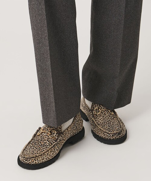 Paraboot（パラブーツ） ローファー 「別注」「Paraboot」レオパード