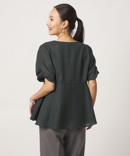 「A DAY IN THE LIFE UNITED ARROWS」 半袖ブラウス FREE ナチュラル レディース_画像5