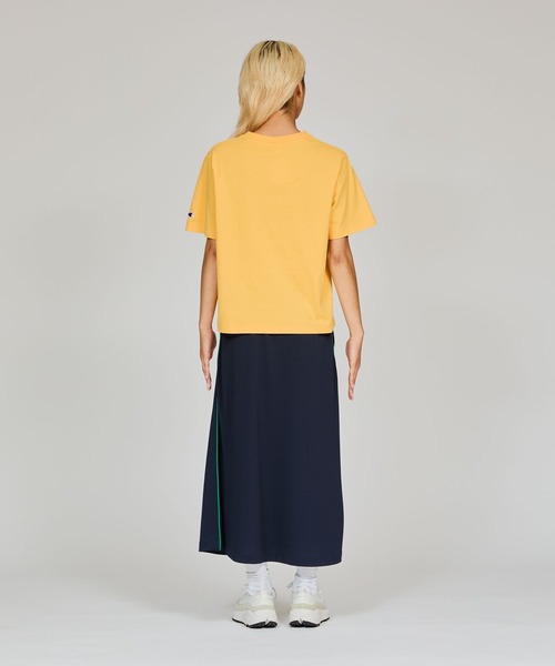 「Champion」 半袖Tシャツ LARGE ホワイト レディース_画像8