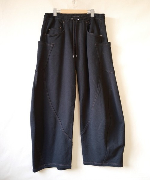 KHOKI（コッキ） ワイドパンツ スウェットパンツ ジャージ 「KHOKI