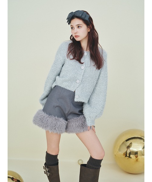 「LILY BROWN」 カチューシャ FREE グレー レディース_画像4