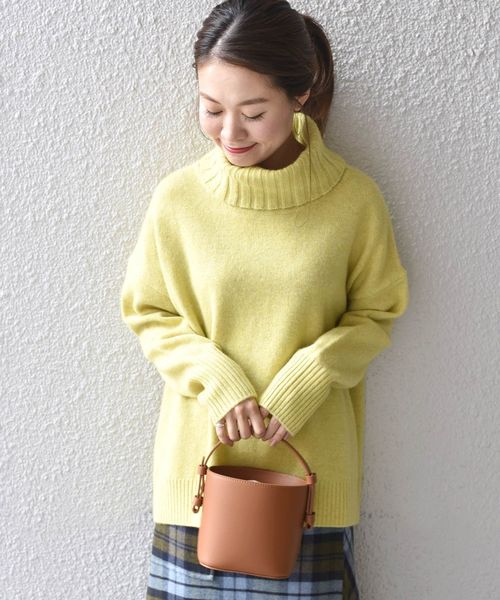 SHIPS（シップス） ニット ウールカシミヤタートルネックプルオーバー