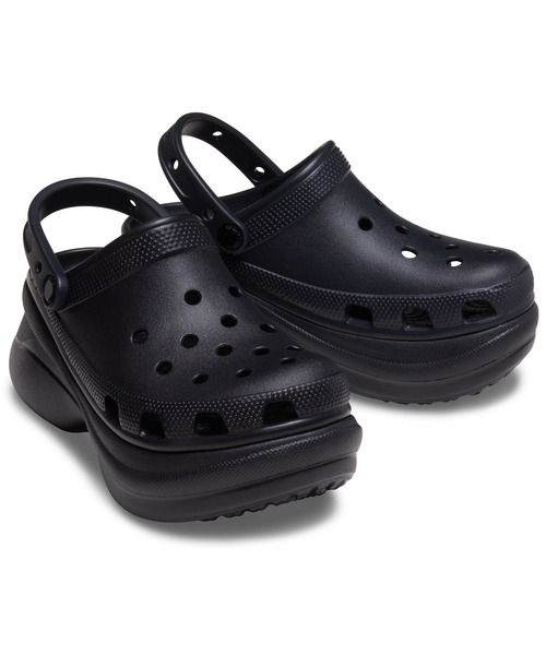 サンダル クロックス crocs クロックス クラシック ベイ クロッグ ウィメンcrocs classic bae clog w/厚底 サンダルの画像