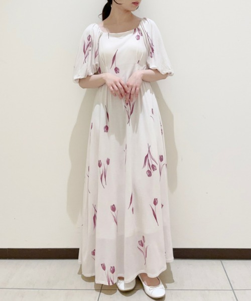 チューリップモチーフドレス :62381281:ZOZOTOWN Yahoo!店 - 通販 ...