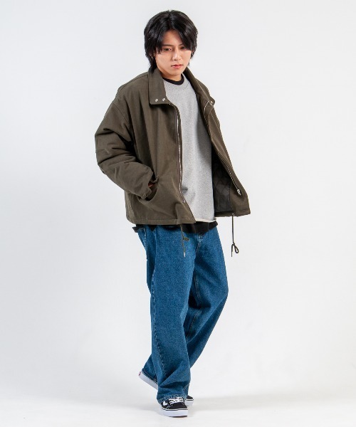 メンズ ブルゾン ショートジャケット 無地 スタンドネッ 楽天市場】【在庫一掃SALE】【SALE】撥水 スタンドカラー メンズ