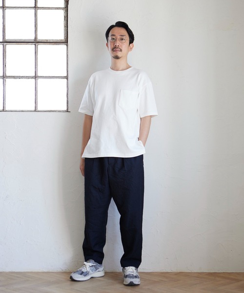 J-PROGRESS tシャツ ヘビーウェイト 胸ポケット付き クルー
