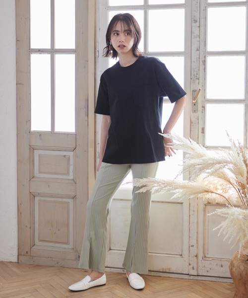 【 Jeans】クルーネック ロゴ Tシャツ ※送関込 J-PROGRESS tシャツ ヘビーウェイト 胸ポケット付き クルー