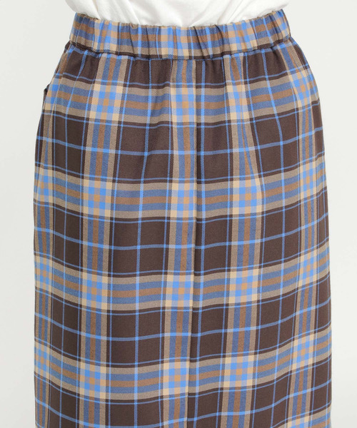 LBC（エルビーシー） スカート チェックIラインスカート : ZOZOTOWN